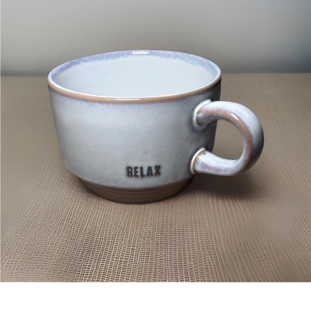 Hearth & Hand Relax Mug - Gray and Brown